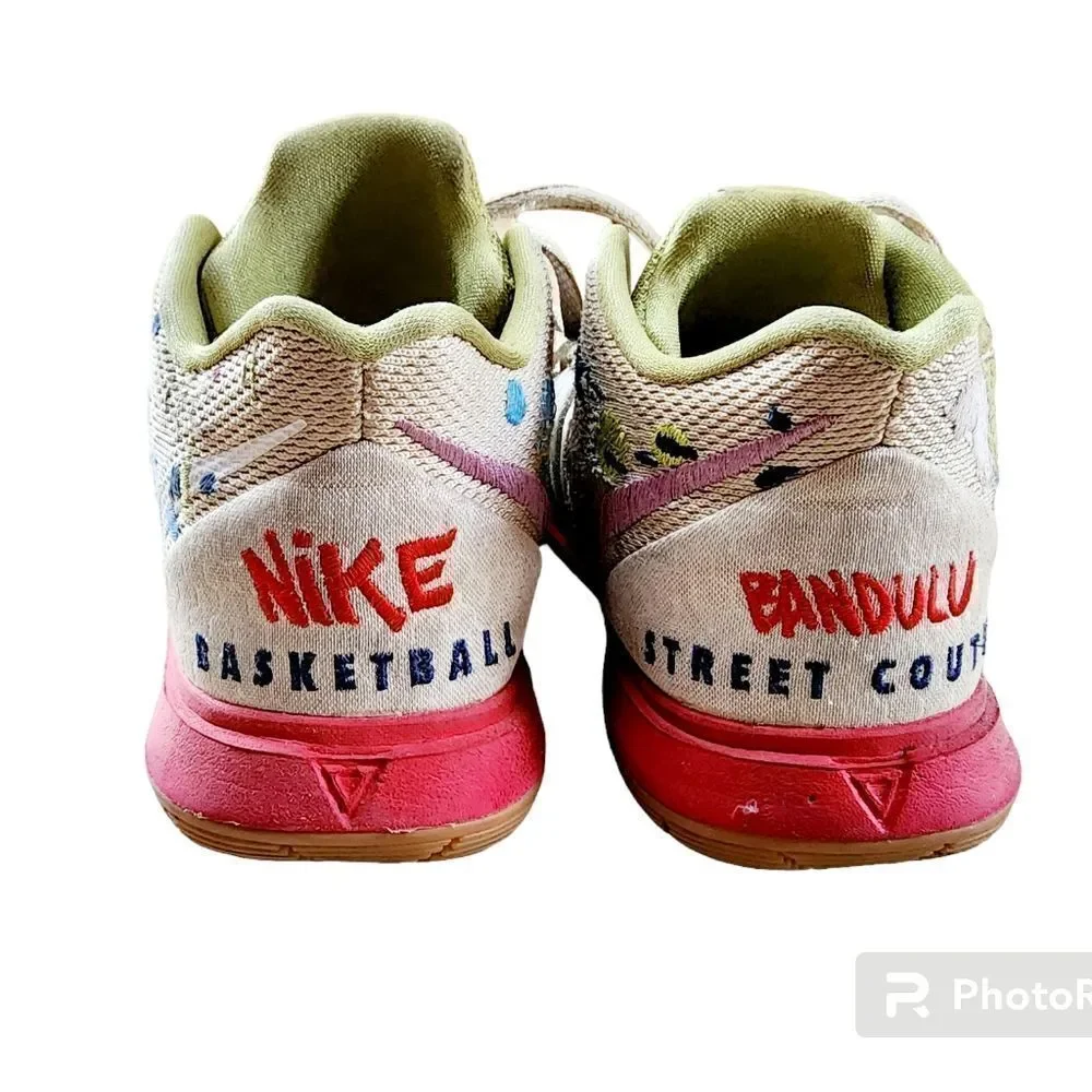 Nike Bandulu x Kyrie 5 embroidered splatters